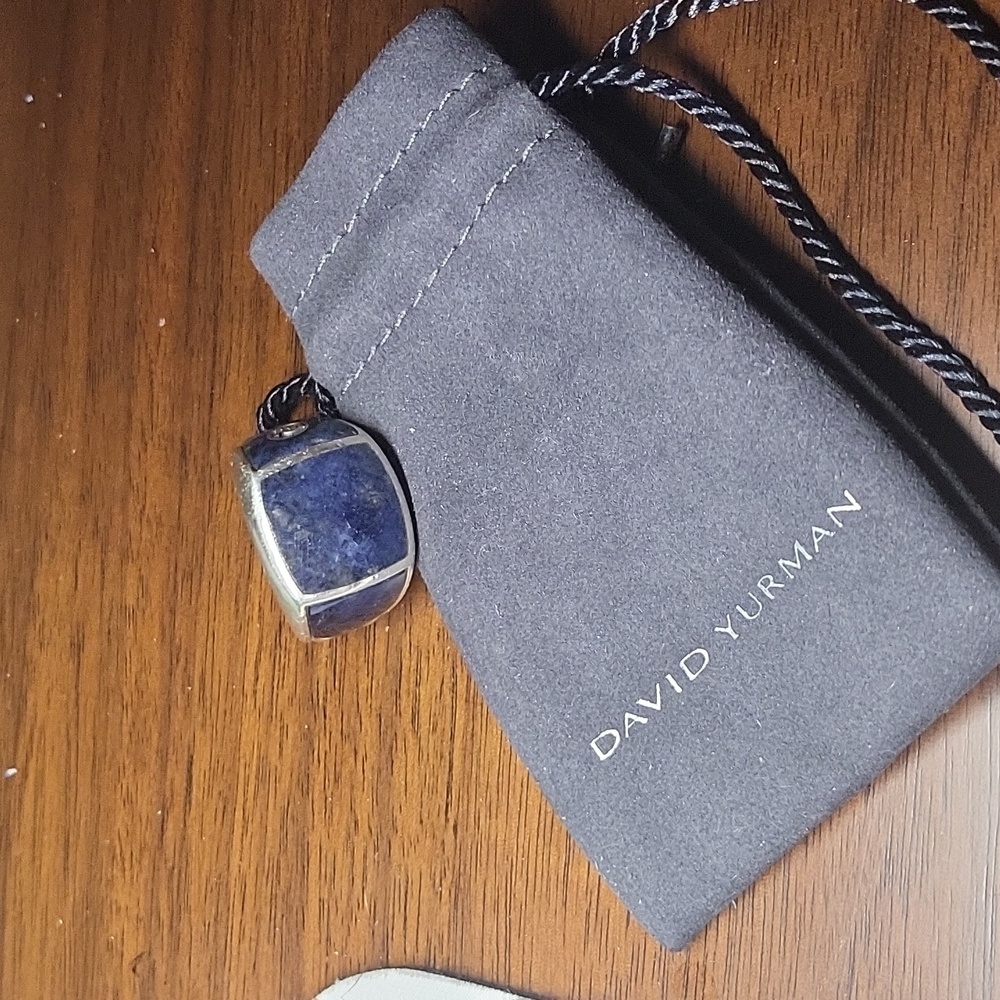 David Yurman Men's Exotic  Sterling Silver Ring Size 10US